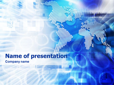 Global Theme Presentation Template, Master Slide