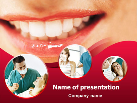 Dental Presentation Template, Master Slide