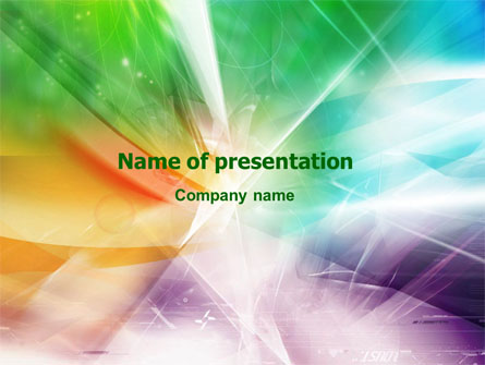 Mixed Colors Presentation Template, Master Slide