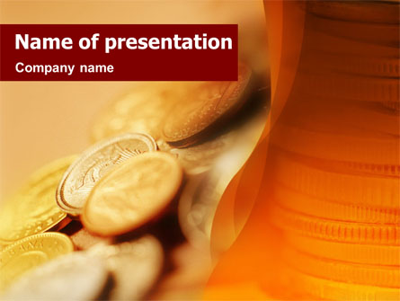 Coins Presentation Template, Master Slide