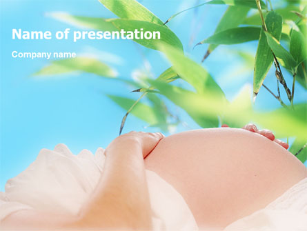 Pregnancy Presentation Template, Master Slide