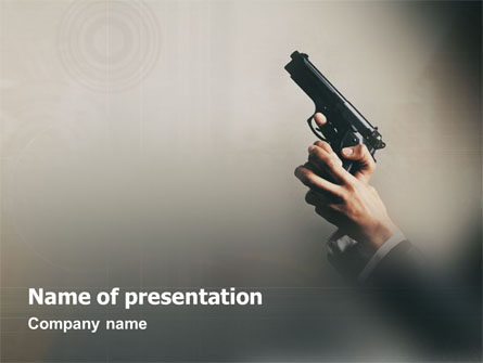 Firearms Presentation Template, Master Slide