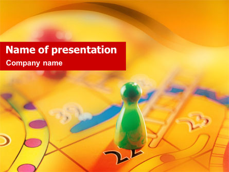 Table Game Presentation Template, Master Slide