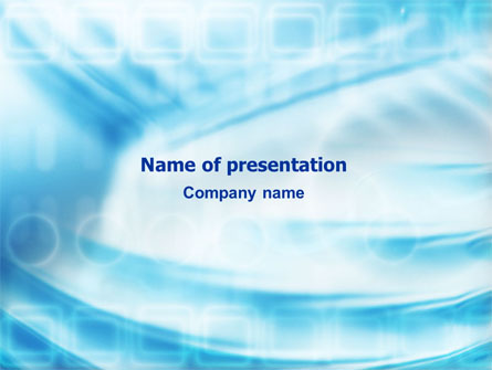 Aqua Presentation Template, Master Slide