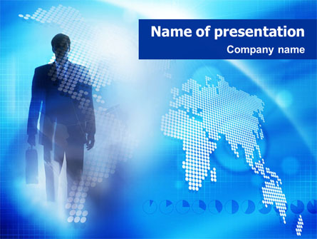 Businessman Presentation Template, Master Slide