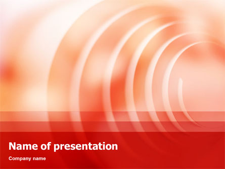 Spiral Presentation Template, Master Slide