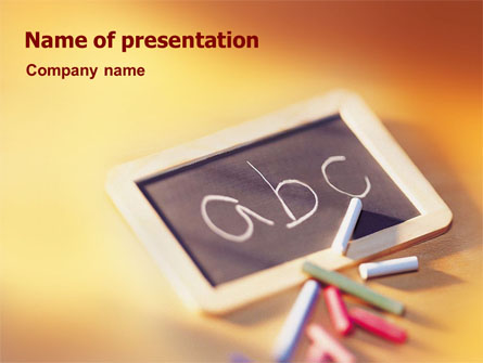 ABC Presentation Template, Master Slide