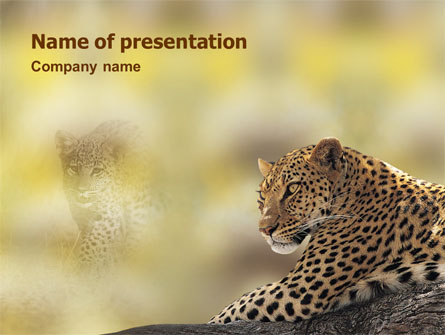 Leopard Presentation Template, Master Slide
