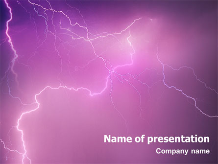 Lightning Presentation Template, Master Slide