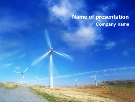 Alternative Energy Source Presentation Template, Master Slide