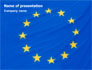 European Union Flag slide 1