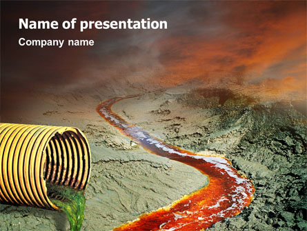 Chemical Pollution Presentation Template, Master Slide