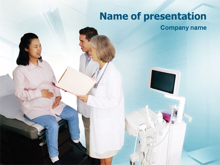 Obstetric Presentation Template, Master Slide