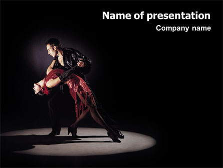 Dance Presentation Template, Master Slide