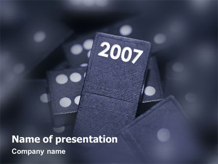2007 Presentation Template, Master Slide
