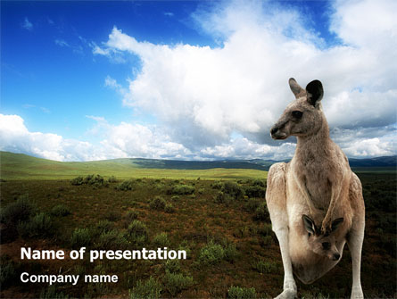 Kangaroo Presentation Template, Master Slide