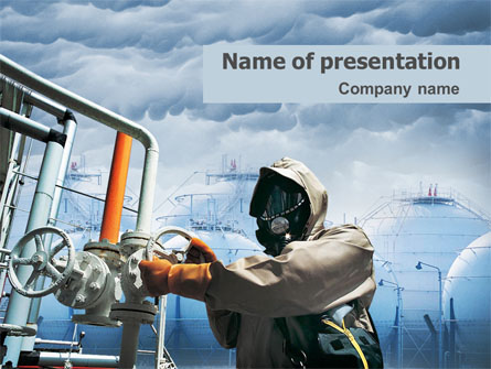 Chemical Industry Presentation Template, Master Slide