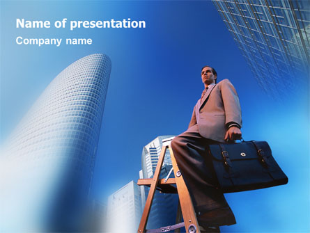 Professional Career Presentation Template, Master Slide