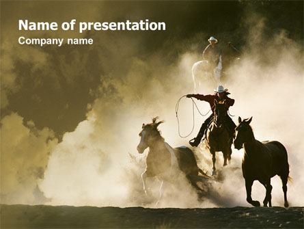 Ranch Presentation Template, Master Slide