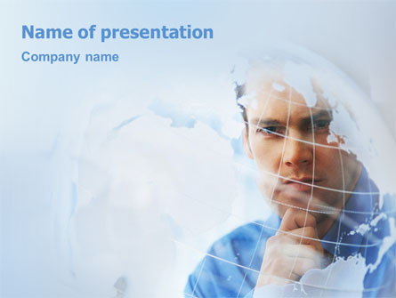 Look At The World Presentation Template, Master Slide