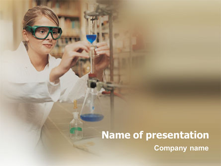 Chemistry Explorer Presentation Template, Master Slide