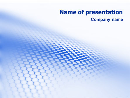 Blue Grid Presentation Template, Master Slide