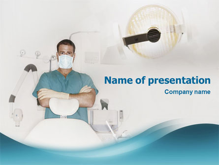 Dental Medicine Presentation Template, Master Slide
