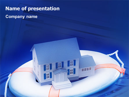 Property Insurance Presentation Template, Master Slide