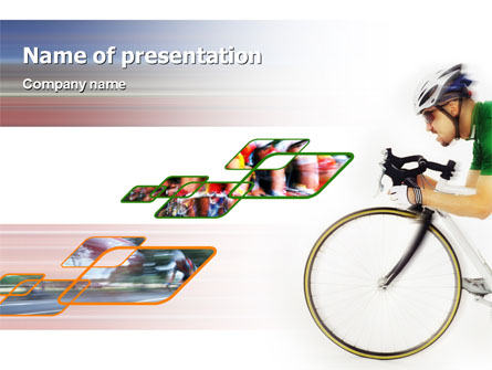Tour de France Presentation Template, Master Slide