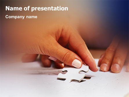 Puzzle Presentation Template, Master Slide