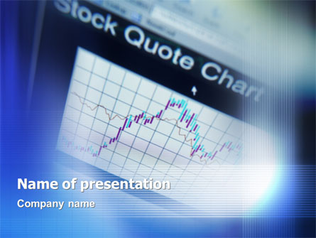 Stock-Market Presentation Template, Master Slide