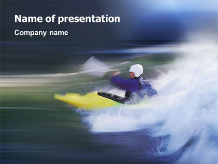 Kayak Presentation Template, Master Slide