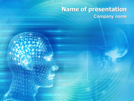 3D Head Model Presentation Template for PowerPoint and Keynote | PPT Star