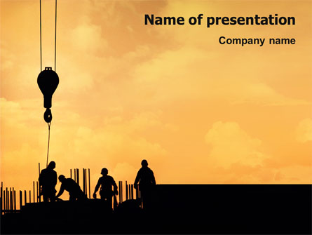 Building Industry Presentation Template, Master Slide