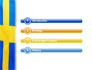 Swedish Flag slide 3