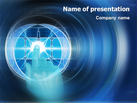 Cybernetics Presentation Template, Master Slide