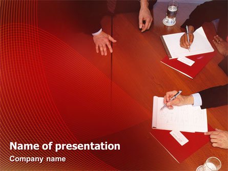 Briefing Presentation Template, Master Slide