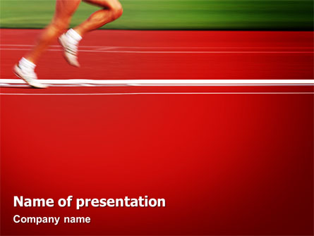 Race Presentation Template, Master Slide