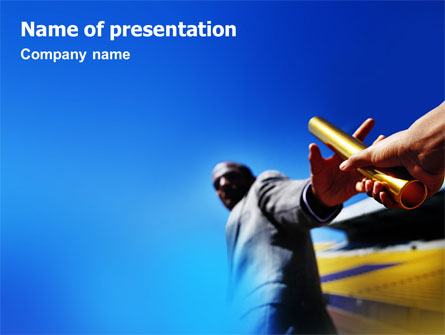 Sprint Presentation Template, Master Slide