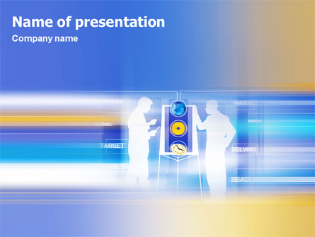 Aim Presentation Template, Master Slide