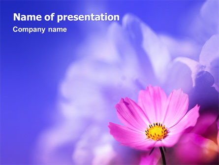 Flower Presentation Template, Master Slide