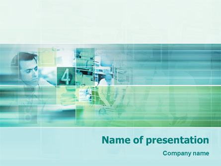 Business Process Presentation Template, Master Slide