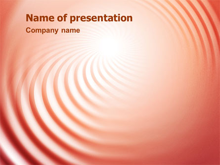 Swirl Presentation Template, Master Slide