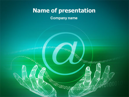 Internet Technologies Presentation Template, Master Slide