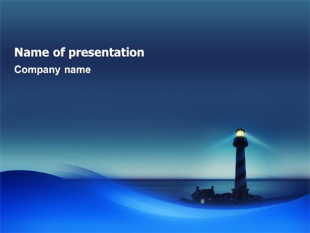 Lighthouse Presentation Template, Master Slide