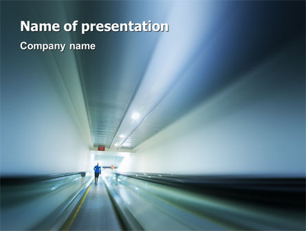 Air Terminal Presentation Template, Master Slide