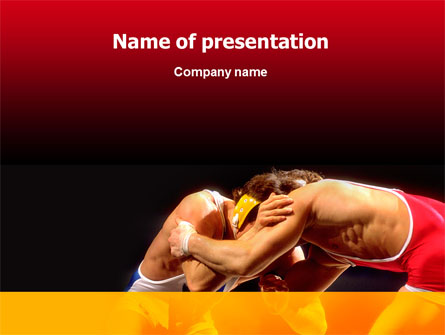 Combat Presentation Template, Master Slide