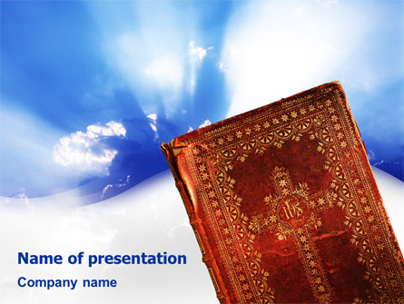 Bible Presentation Template, Master Slide