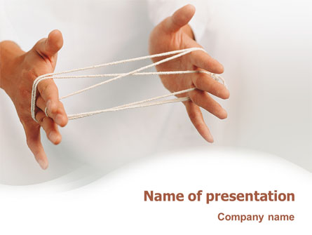 Knot Presentation Template, Master Slide