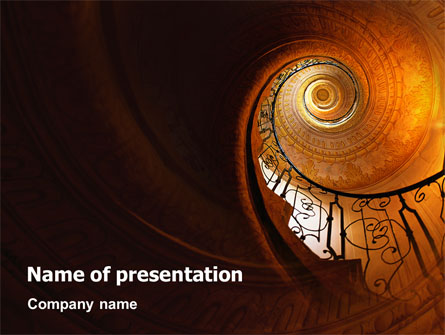 Stairs Presentation Template, Master Slide